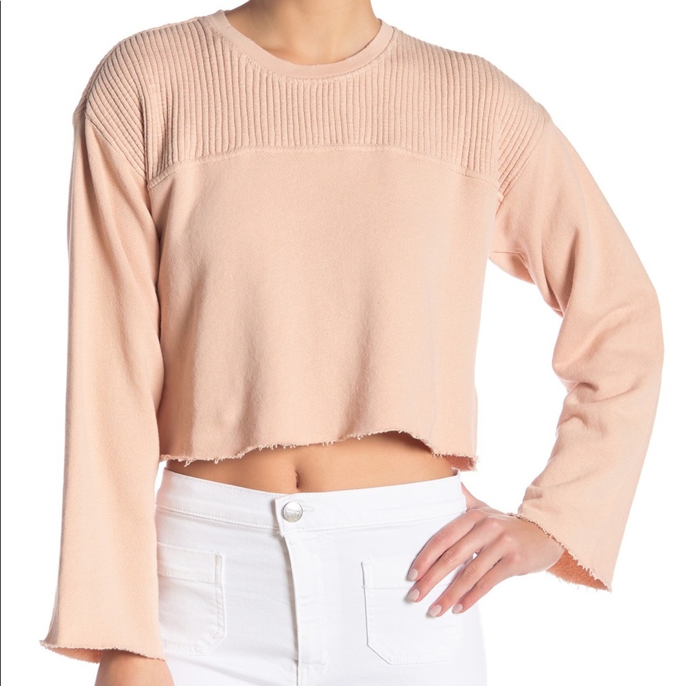 Current/Elliott - The Acture Cropped Sweater SZ 3